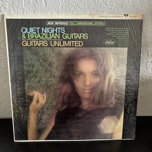 Guitars Unlimited LP Quiet Nights & Brazilian Guitars Capitol ST 2451